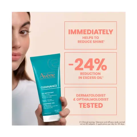Avene Cleanance Gel Tube 200mL (1+1 Offer) thumbnail 3