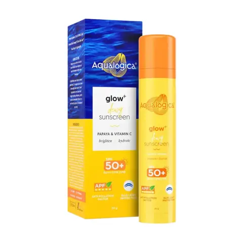 Aqualogica Glow+ Dewy SPF50+ Radiance Sunscreen 50g thumbnail 1