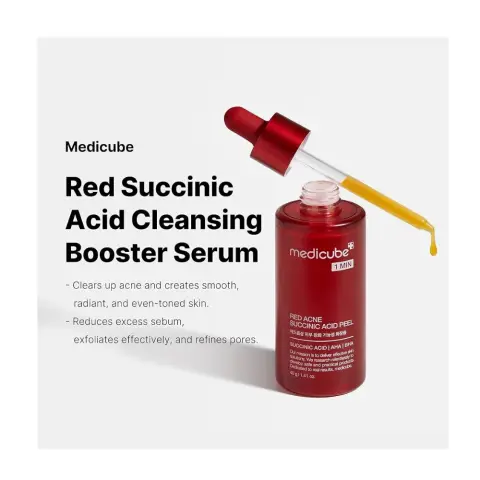 Medicube Red Acne Succinic Acid Peel 40Gm thumbnail 4