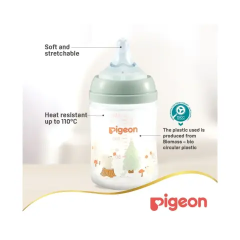 Pigeon Softouch Wide Neck Pp 81228 Decorated Bottle 160Ml thumbnail 2