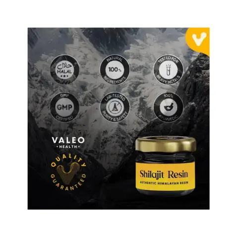 Valeo Shilajit Resin 40Gm thumbnail 2