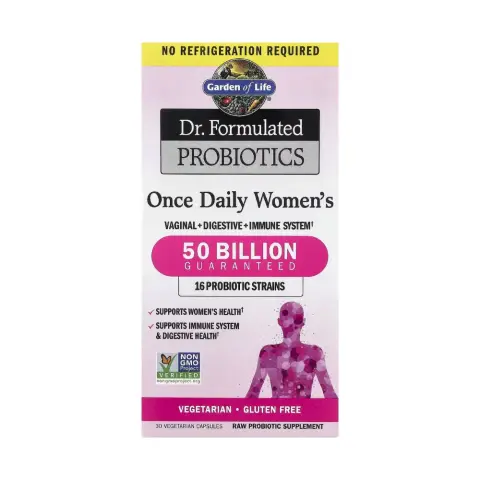Garden Of Life Once Daily Womens Probiotic 50B 30S thumbnail 1