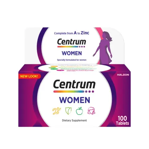 Centrum Womens Multivitamin 100 Tablets thumbnail 1