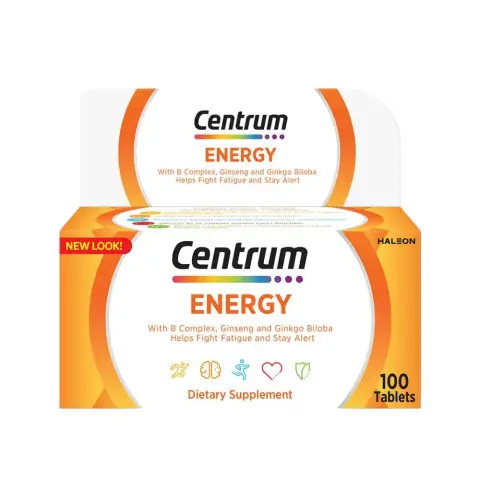 Centrum Energy Multivitamin 100 Tablets thumbnail 1