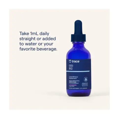Trace Ionic B12 1000Mg Liquid Mineral Supplement 59Ml thumbnail 2