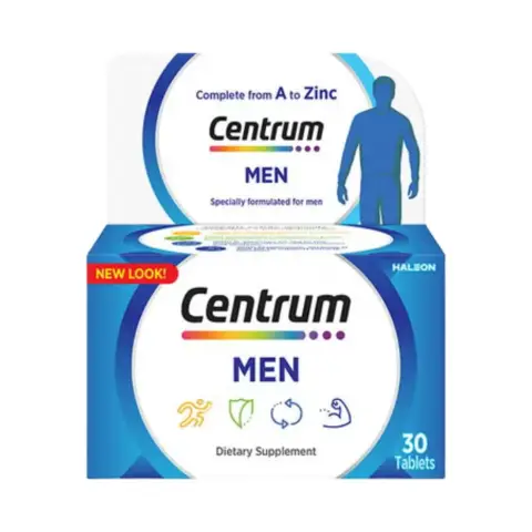 Centrum Men Multivitamin 30 Tablets thumbnail 1
