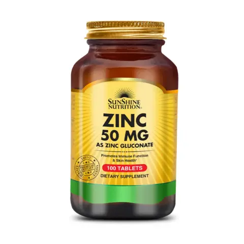 Sunshine Nutrition Zinc 50Mg Tablets 100S