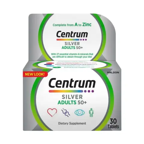 Centrum Silver Adult Multivitamin 30 Tablets thumbnail 1