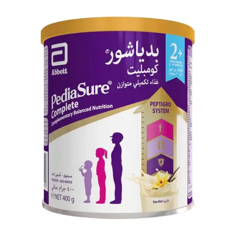 Pediasure Complete Peptigro Vanilla Powder 400g thumbnail 1