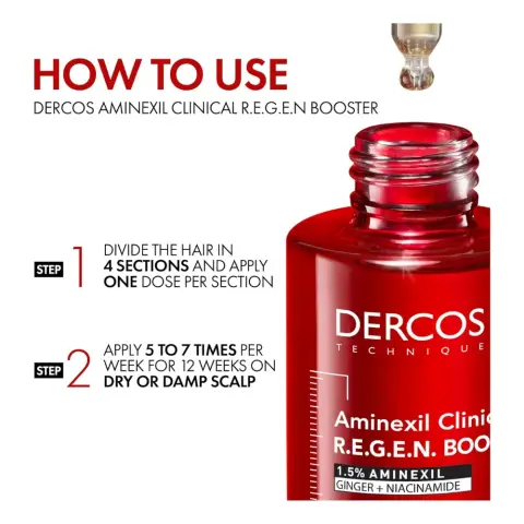 Vichy Dercos Regen Booster Serum 90Ml thumbnail 3