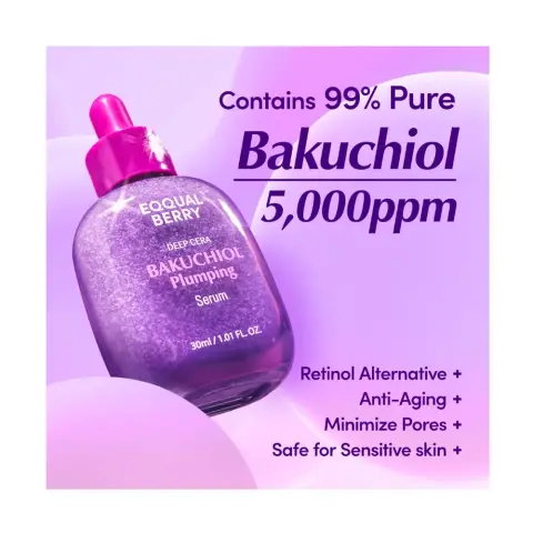 Eqqual Berry Bakhuchiol Plumping Serum 30Ml thumbnail 2