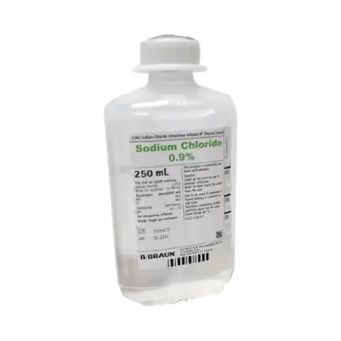 Sodium Chloride 0.9% Infusion 250mL thumbnail 1