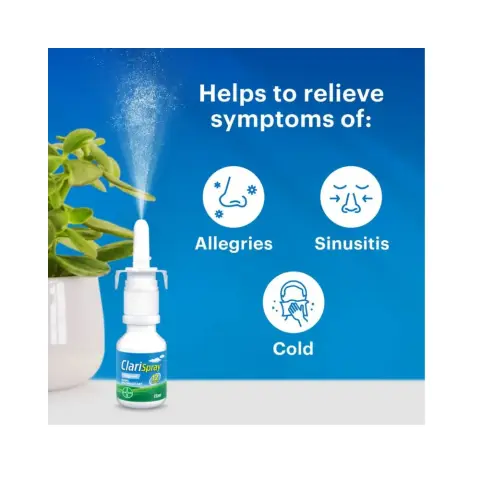 Clarispray 0.05% Menthol Nasal Spray 15mL thumbnail 3