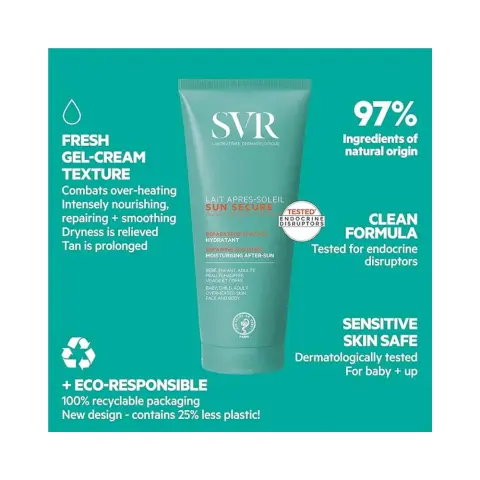 SVR Sun Secure Lait Apres-Soleil Soothing After-Sun Cream 200mL thumbnail 2