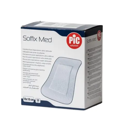 Pic Solution Soffix Med Ultradelicate Plaster 10x10cm 50s thumbnail 1
