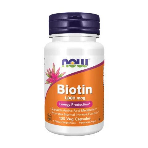 Now Biotin 1000Mcg Capsules 100S thumbnail 1