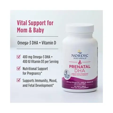 Nordic Natural Prenatal Dha Capsule 90s thumbnail 3