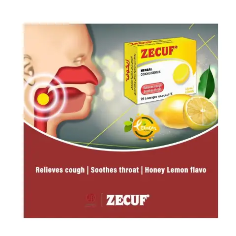 Zecuf Lemon Lozenges 24s thumbnail 2