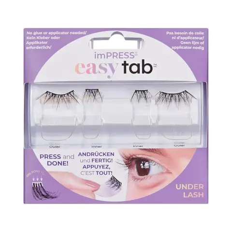 Kiss Impres Easy Tab Press On Falsies Lashes Ilt01C thumbnail 1
