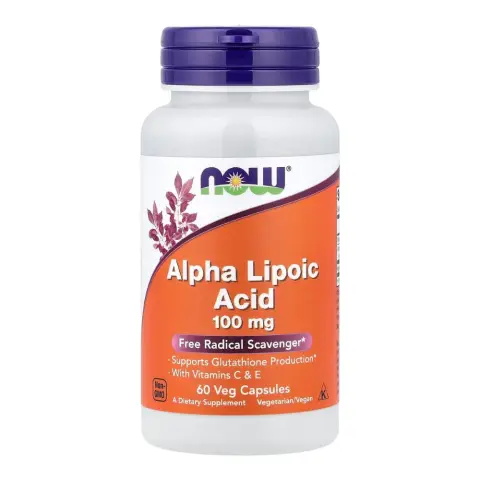 Now Alpha Lipoic Acid 100Mg Capsules 60S thumbnail 1