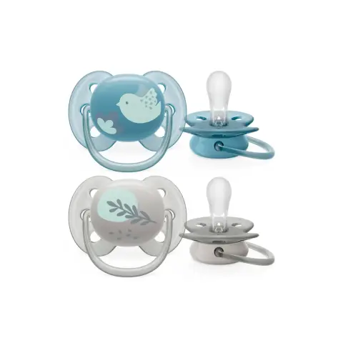 Philips Avent Pa269 Ultra Soft Pacifier 6-18 Boy X2 thumbnail 2