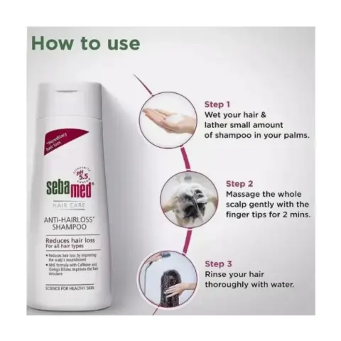 Sebamed Anti Hairloss Shampoo 400Ml thumbnail 2
