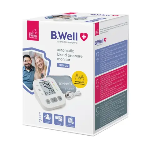 B.Well PRO-25 Automatic Blood Pressure Monitor thumbnail 1