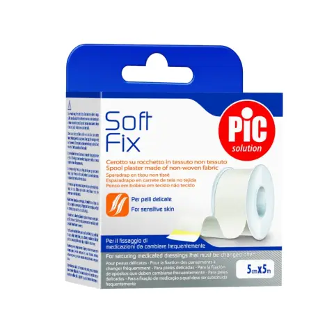 Pic Soft Fix Non-Woven Spool Plaster 5cm x 5m thumbnail 1