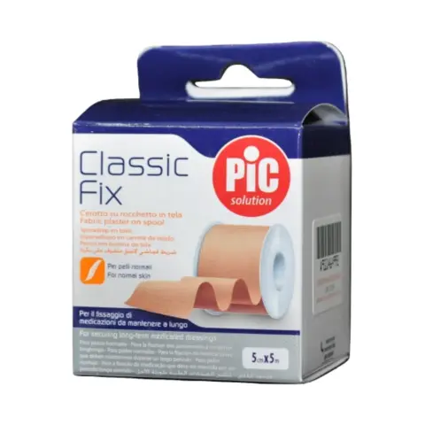 Pic Classic Fix Fabric Spool Plaster 5Cmx5M 1pc thumbnail 1