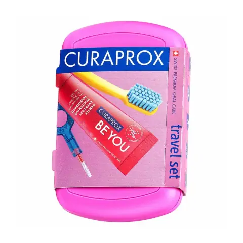 Curaprox Travel Set Gin Tonic Persim Pink 9886 thumbnail 1