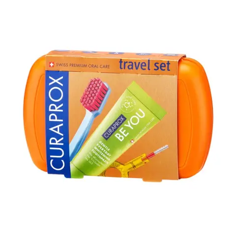 Curaprox Travel Set Apple Aloe Orange 9893 thumbnail 1