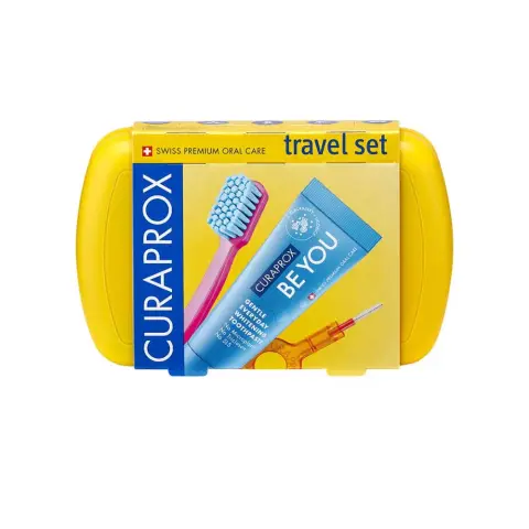Curaprox Travel Set Blackber Licorice Yellow 9862