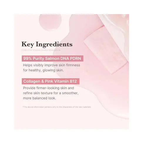 Medicube DNA PDRN Pink Vita Coating Sheet Mask Korean sheet mask for glass skin 22gm thumbnail 3