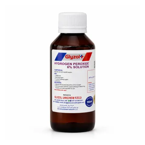 Glyzol Hydrogen Peroxide 6% Solution 500Ml thumbnail 1