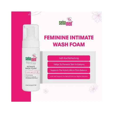 Seba Med Intimate Wash Foam 150mL thumbnail 2