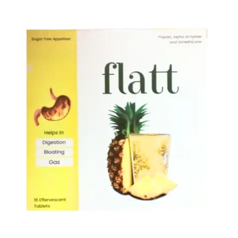 Flatt Effervescent Tablet 16 Tablets thumbnail 1