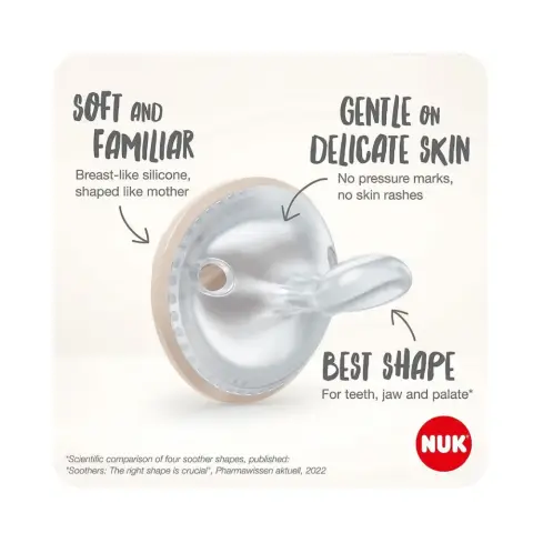 Nuk Snk767 Space Silicone Sooth 0-9M Mommy Feel 2S thumbnail 2