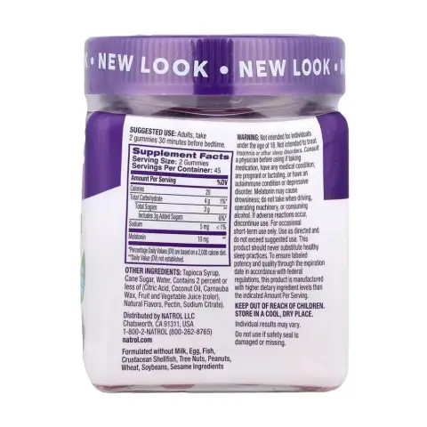 Natrol Melatonin 10Mg Gummies 90S thumbnail 2