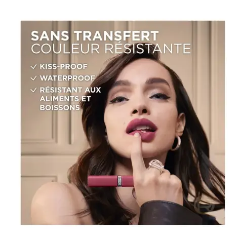 Loreal Paris 88655 Infallible Matte Resistant 635 Worth It Medium Lipstick  thumbnail 2