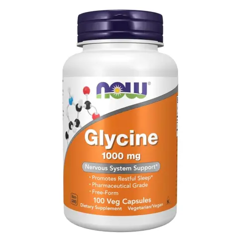 Now Glycine 1000Mg Capsules 100S thumbnail 1