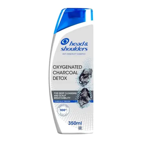 Head & Shoulders Charcoal Detox Shampoo 350 Ml thumbnail 1