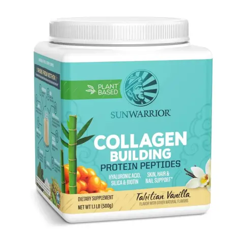 Sunwarrior Collagen Building Protein Peptides - Tahitian Vanilla 500 G thumbnail 1