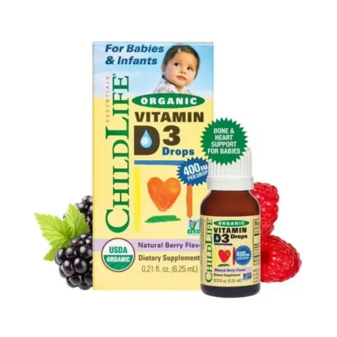 Childlife Organic Vit D3 Drops 6.25mL thumbnail 1