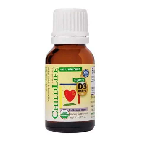 Childlife Organic Vit D3 Drops 6.25mL thumbnail 2