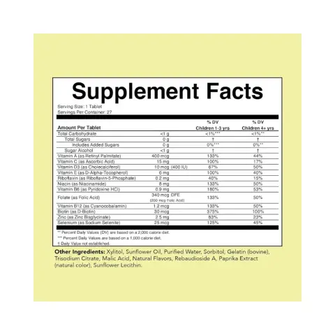 Childlife Multivitamin Soft Chew Gummies 27 Tablets thumbnail 2