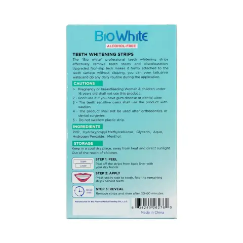 Bio White Teeth Whitening Strip 28S thumbnail 2