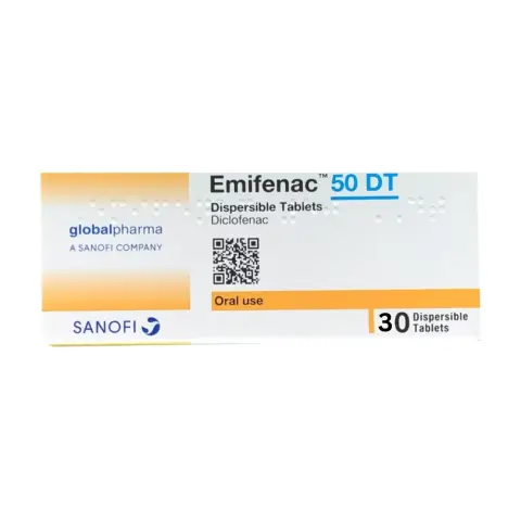 Emifenac DT 50mg Tablets 30s thumbnail 1