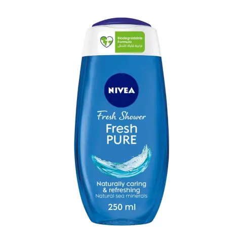 Nivea Fresh Pure Shower Gel 250Ml thumbnail 1