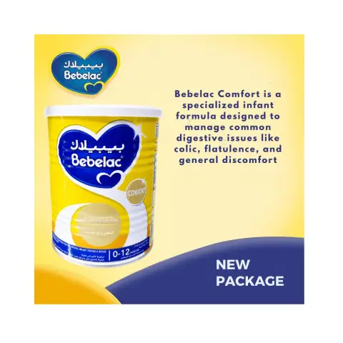 Bebelac Comfort Formula Milk For 0-12 Months Infants 400G thumbnail 2