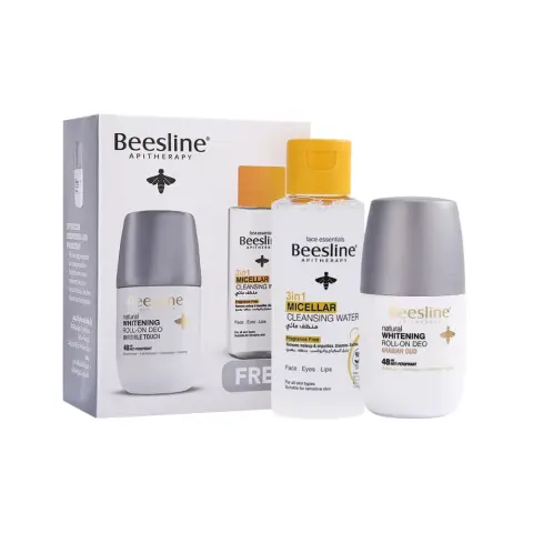Beesline White Deo Roll On + Micellar Water Invisible Touch 50Ml thumbnail 1